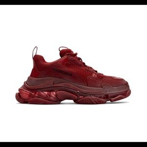 Balenciaga Triple S Burgundy 38